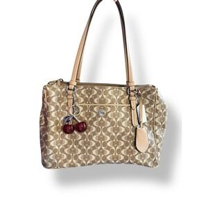 Y2k COACH‎ Peyton Dream C Jordan Double Zip Carryall Shoulder Bag NEW WITH TAG